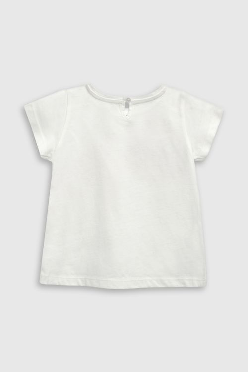 Polo De Niña Blanco