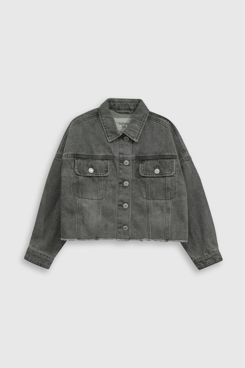 Chaqueta De Niña Negro