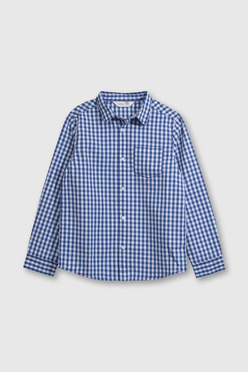 Camisa De Niño Azul