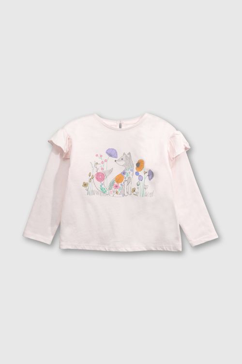 Polo De Niña Colección Rosado