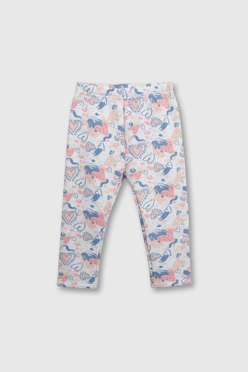 Legging De Niña Everyday Gris