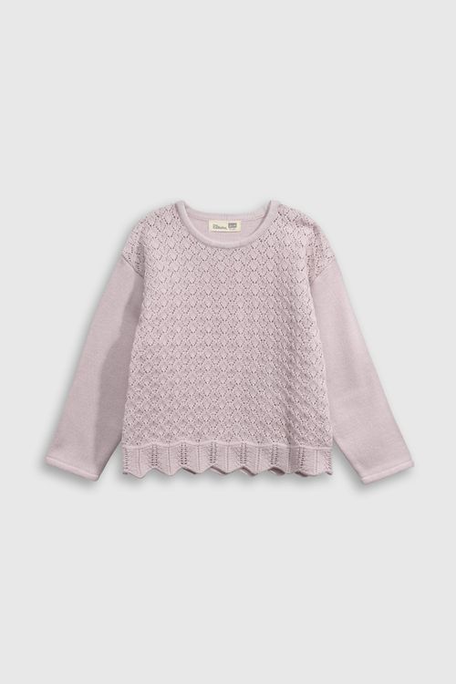 Sweater De Niña Morado