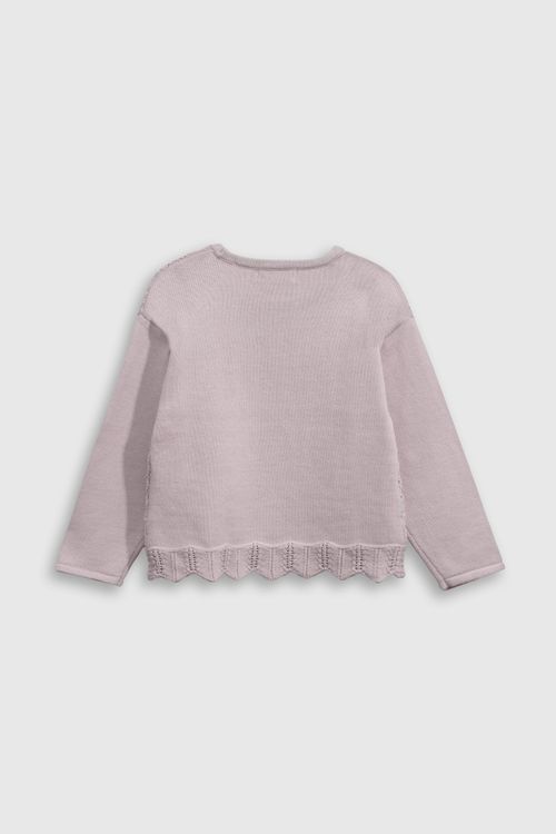 Sweater De Niña Morado