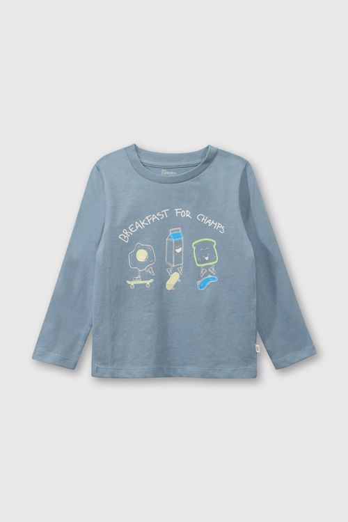 Polo De Niño Everyday Celeste