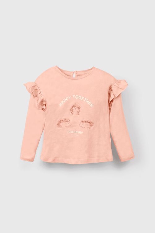 Polo De Niña Colección Rosado