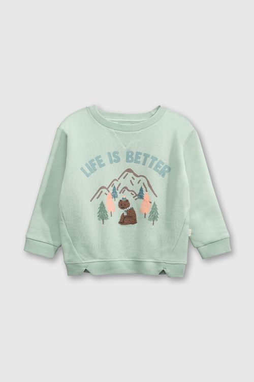 Polera De Niño Colección Verde