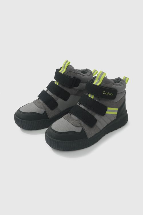 Botín De Niño Colección Gris