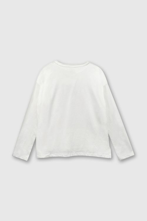 Polo De Niña Everyday Blanco