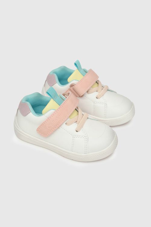 Zapatilla De Niña Lifestyle Blanco / White