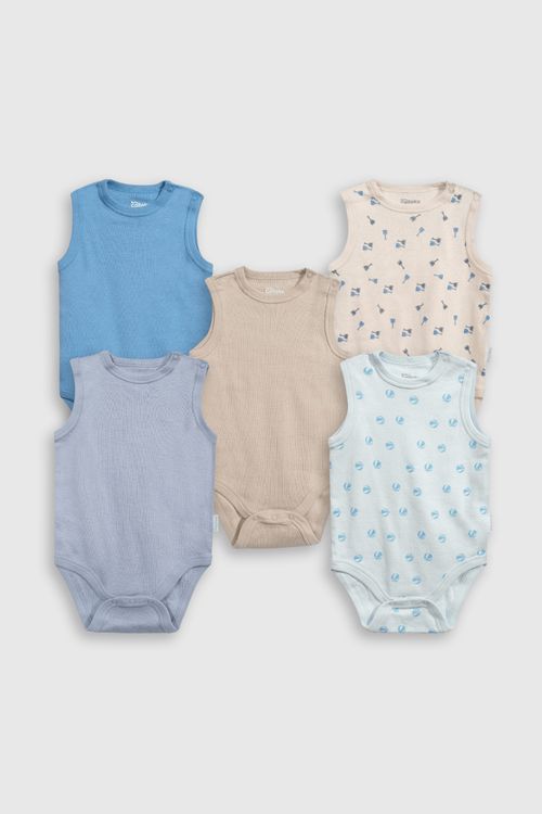 Pack Bodys De Niño Celeste