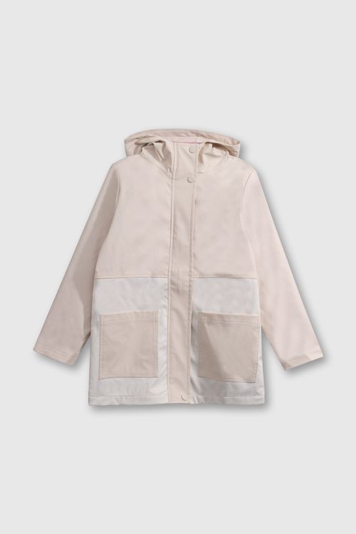 Chaqueta De Niña Beige