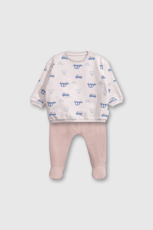 Conjunto De Niño Beige