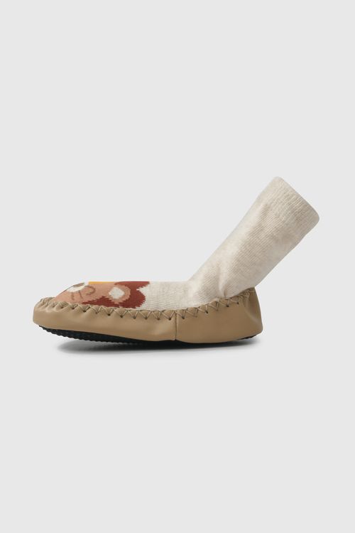 Medias Deportivas De Niño Colección Beige