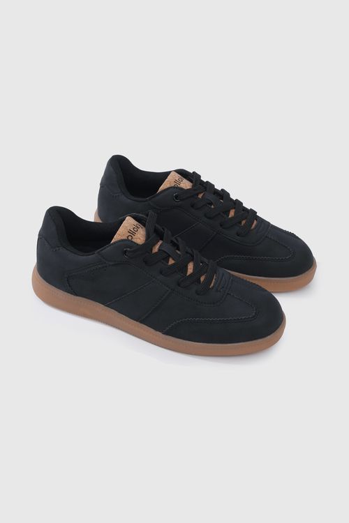 Zapatilla Urbana De Niño Negro