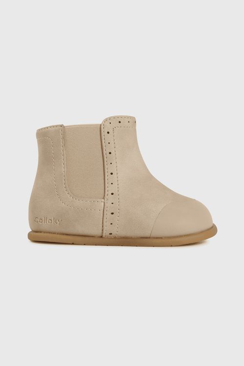Bootie De Niña Colección Beige