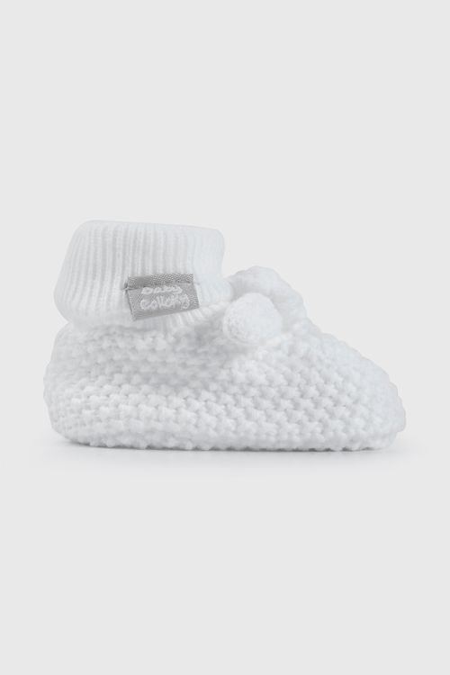 Pantufla De Niño Colección Blanco