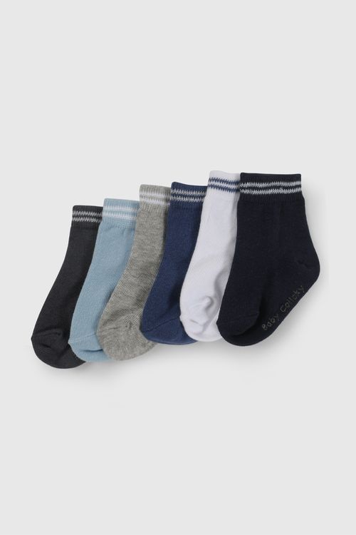 Pack Seis Medias Multicolor De Niño Preavance 14/16 a 23/25