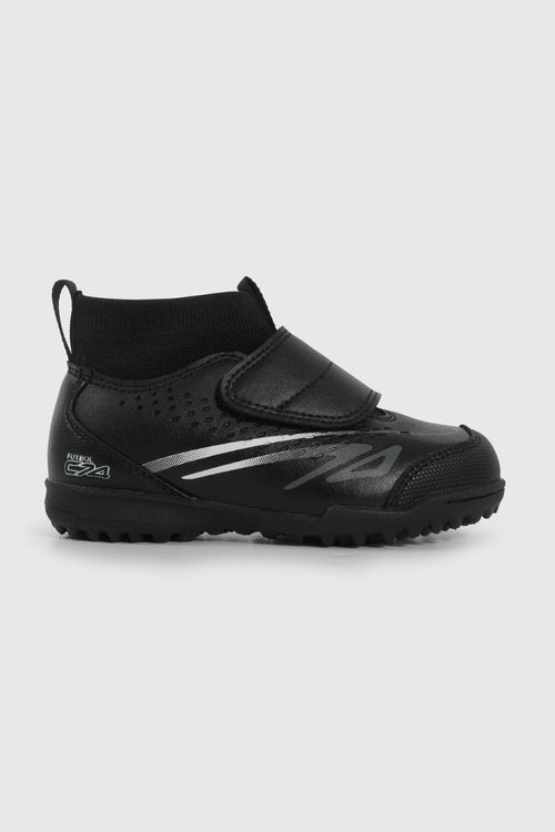 Zapatilla De Fútbol Negra De Caminante