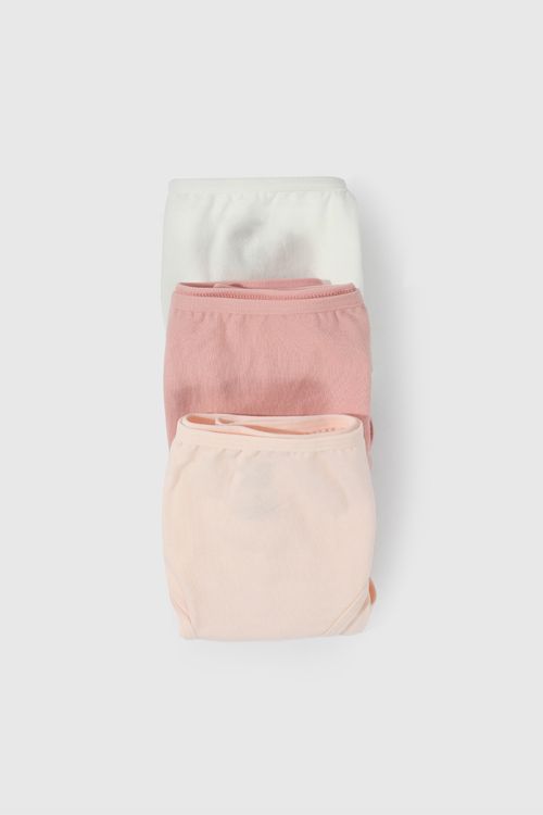 Pack Tres Calzón Rosado De Niño