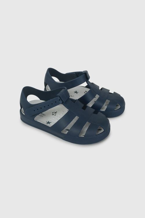 Sandalia Cangrejera De Agua Azul De Caminante