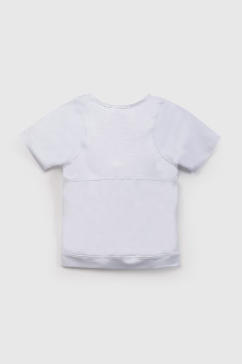 Polo Celeste Deportivo De Niña