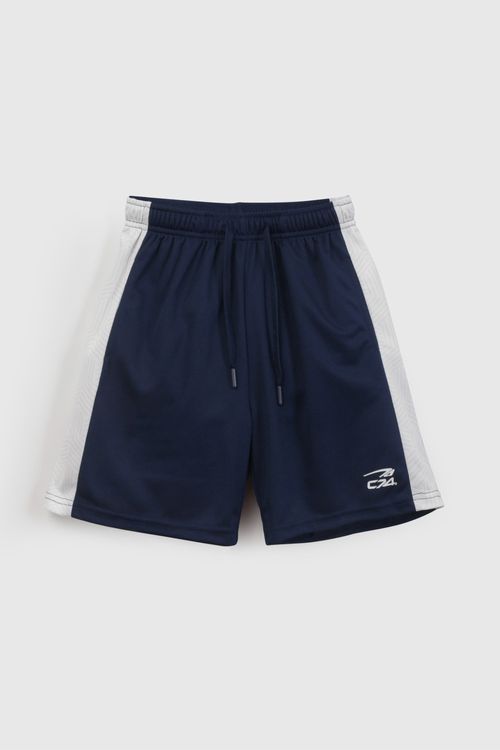 Short Azul Deportivo De Niño