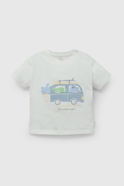 Polo Blanco New Adventures De Niño Infantil