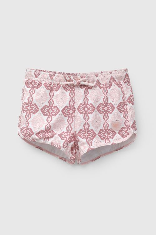 Short Playa Uv Estampado De Niña