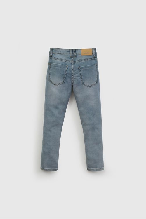 Jeans Azul Elasticado De Niño Preavance
