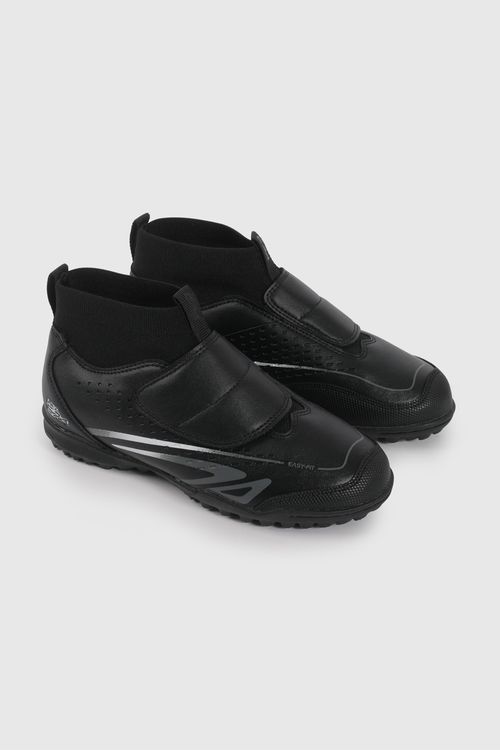 Zapatilla De Fútbol Negra De Niño