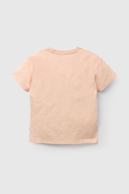 Polo Básico Naranja De Niño