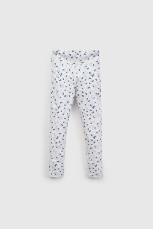 Leggings Larga Estampada Deportiva De Niña