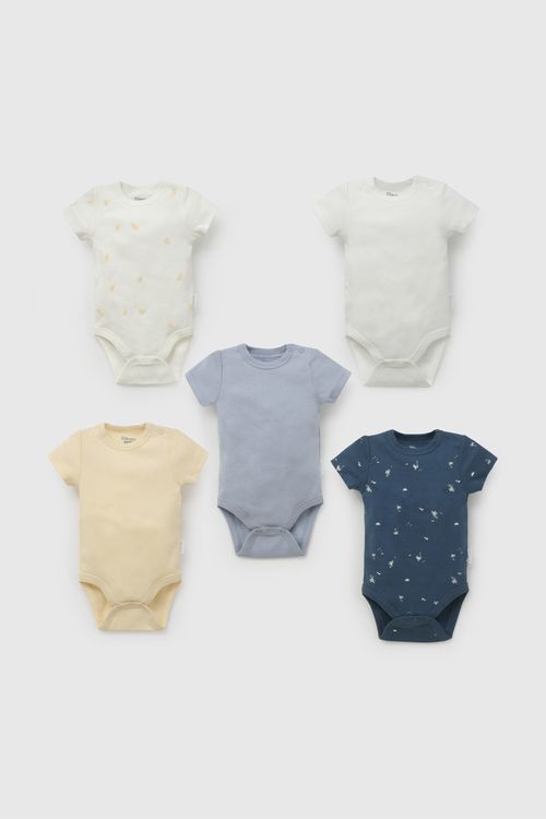 Pack Cinco Bodies De Bebé De New Born