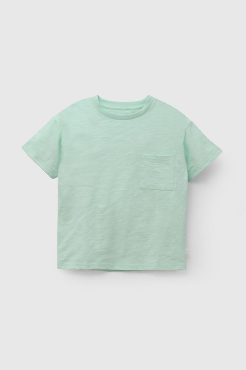 Polo Verde Básico De Niño