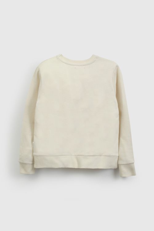 Polerón Básico Beige  De Niña