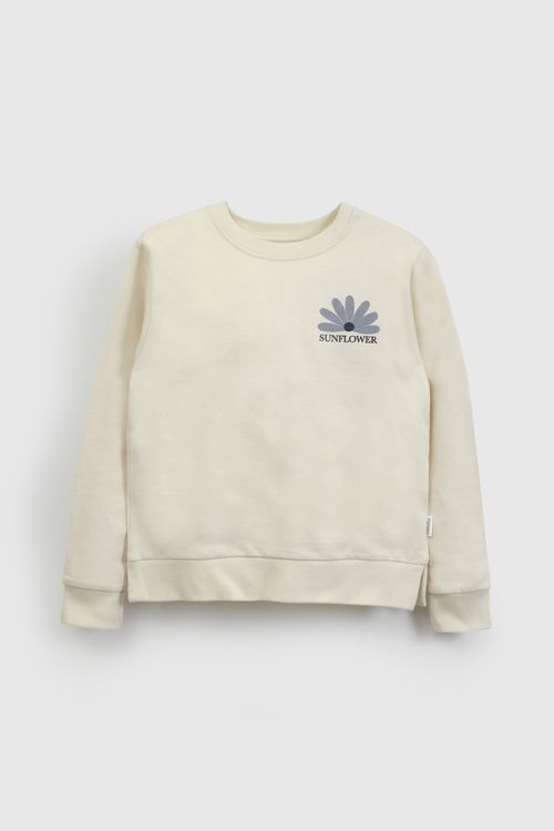 Polerón Básico Beige  De Niña