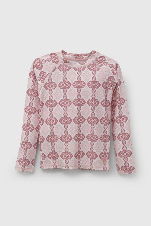 Polo Playa Uv Estampado De Niña