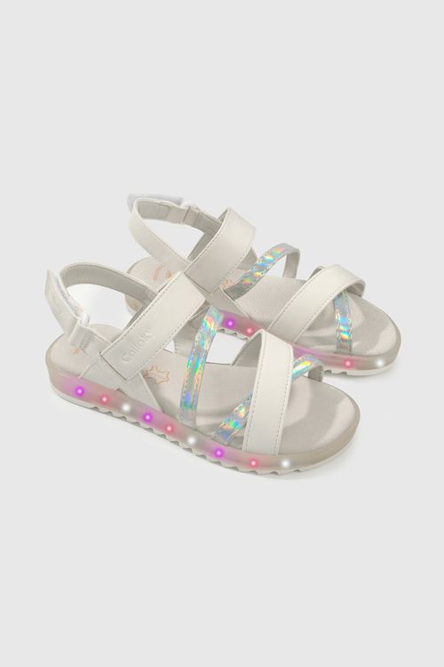 Sandalia De Niña Blanco