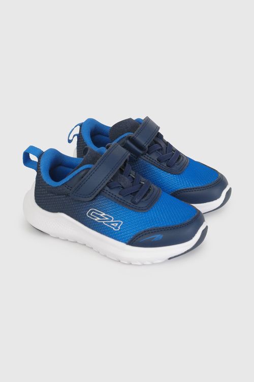 Zapatilla Deportiva Para Caminante De Niño Azul