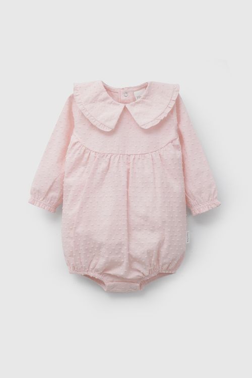 Body Rosado Ceremonia De Niña De New Born