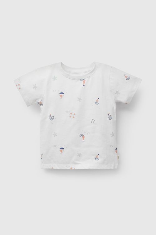Polo Blanco Botes De Niño Infantil