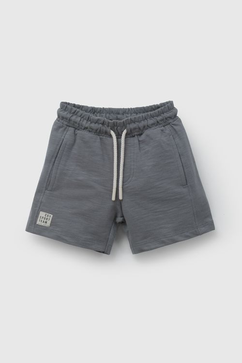 Bermuda Negro Cortes De Niño Infantil