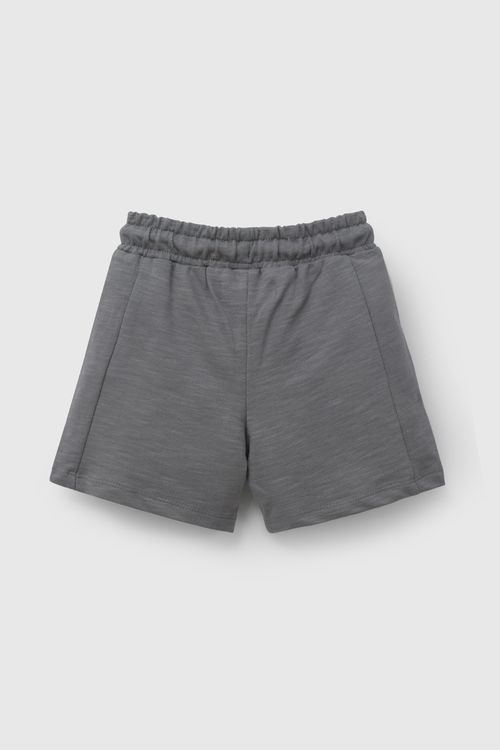 Bermuda Negro Cortes De Niño Infantil