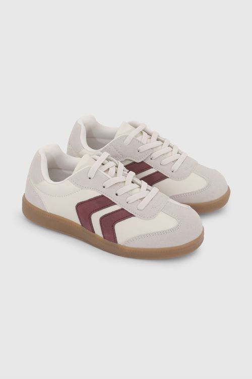 Zapatilla Unisex Nude Con Cordón-Velcro