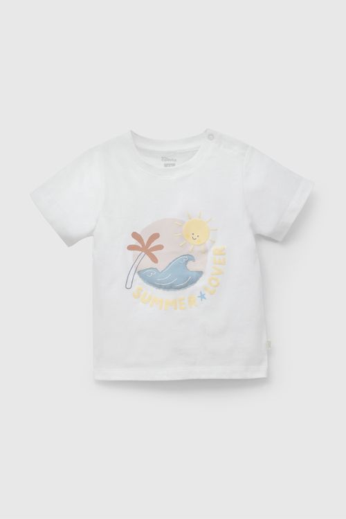 Polo Blanco Summer Love De Niño Infantil