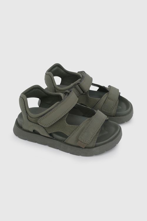 Sandalia De Vestir Verde De Caminante