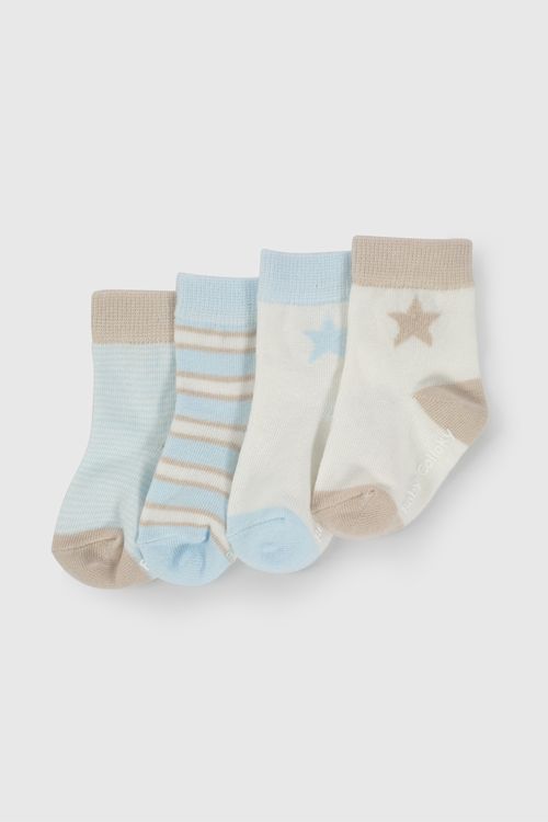 Pack Cuatro Medias Estrella De Niño Infantil