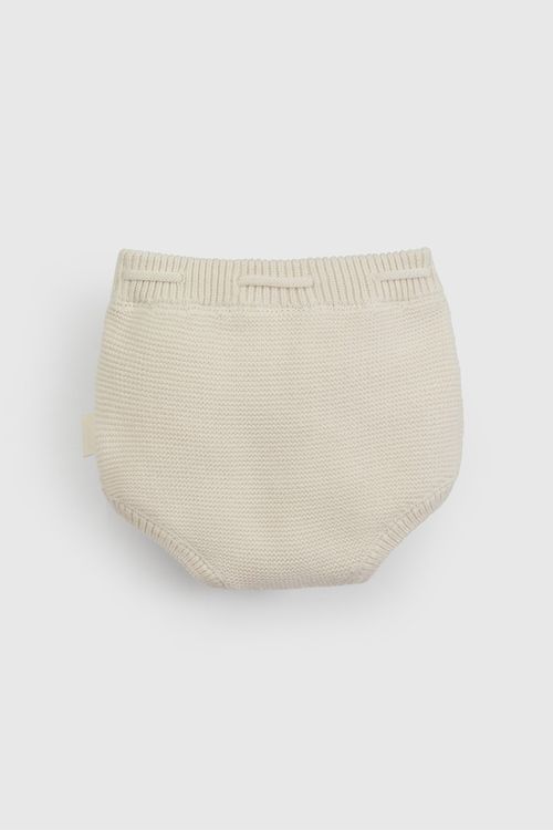 Cubre Pañal Beige Tejido Unisex De Bebé De New Born