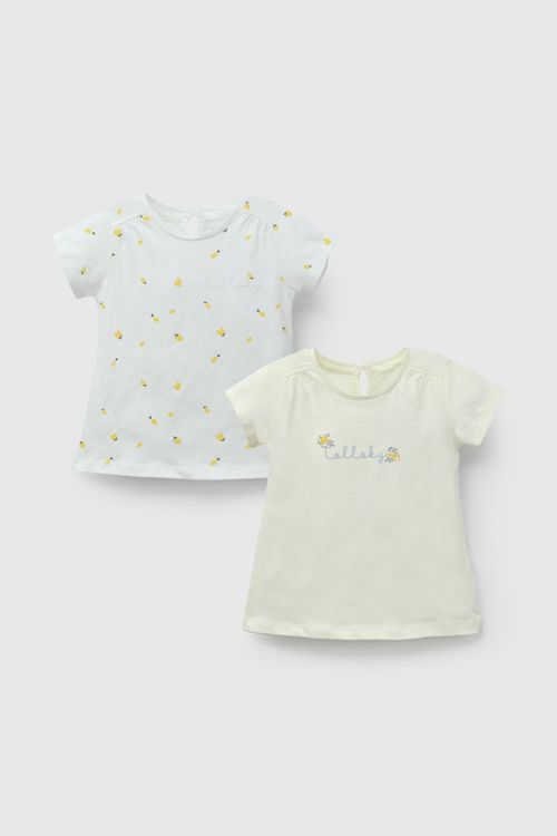 Pack Dos Polos De Niña Multicolor