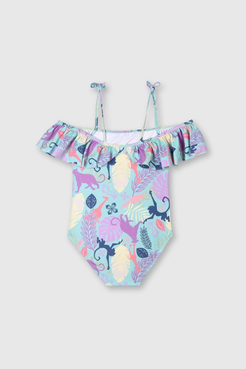 Traje De Baño De Niña Libro De La Selva Aqua (2 A 12 Años)